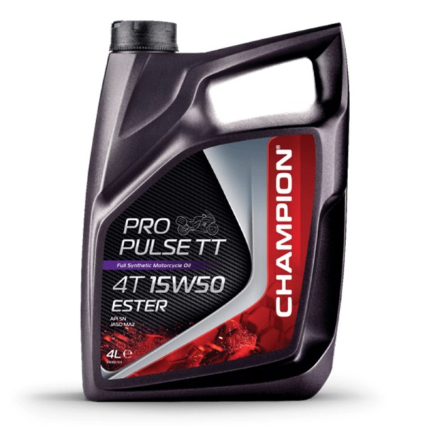 CHAMPION® Pro Pulse TT 4T 15W-50 Ester Motoröl - 4 Liter - Aprilia ETV 1200 Caponord (2013-2017)