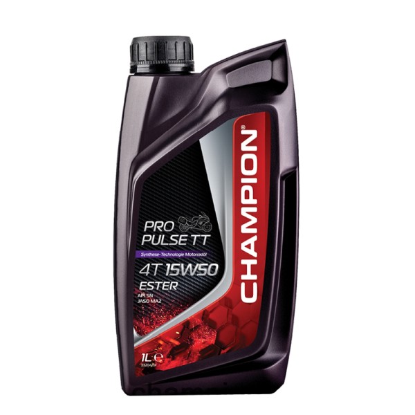 CHAMPION® Pro Pulse TT 4T 15W-50 Ester Motoröl - 1 Liter